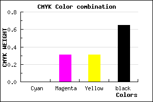 #583D3D color CMYK mixer