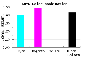 #584A92 color CMYK mixer