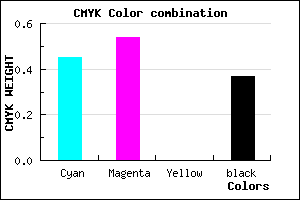 #584AA0 color CMYK mixer