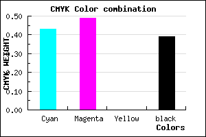 #584F9B color CMYK mixer