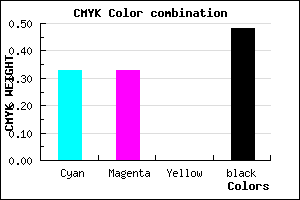 #585884 color CMYK mixer