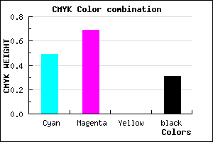 #5936AF color CMYK mixer