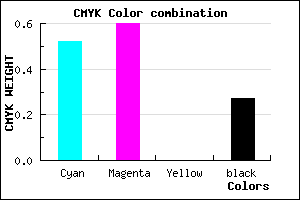 #594BBB color CMYK mixer
