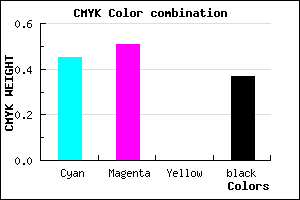 #594FA1 color CMYK mixer