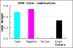 #594FAB color CMYK mixer