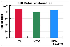 rgb background color #594F57 mixer