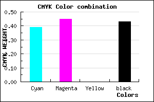 #595092 color CMYK mixer