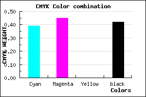 #595193 color CMYK mixer