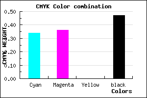 #595686 color CMYK mixer