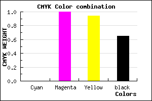 #5A0005 color CMYK mixer