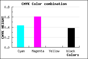 #5A3E9D color CMYK mixer