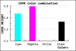 #5A45AA color CMYK mixer