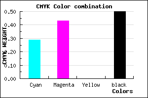 #5A487F color CMYK mixer
