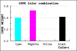 #5A4896 color CMYK mixer