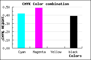 #5A4F9B color CMYK mixer