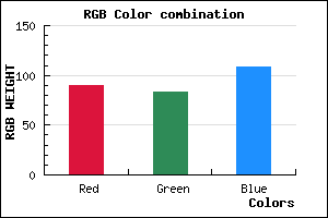 rgb background color #5A536C mixer
