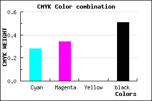 #5A537D color CMYK mixer