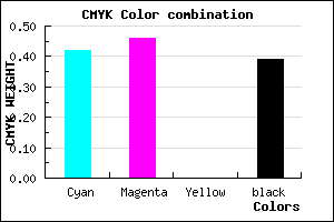 #5A539B color CMYK mixer