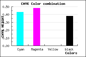 #5A539F color CMYK mixer
