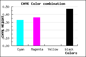 #5A5686 color CMYK mixer