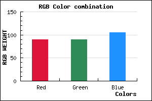 rgb background color #5A5A69 mixer