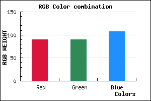 rgb background color #5A5A6B mixer