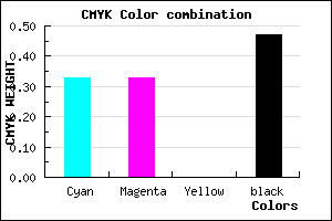 #5A5A86 color CMYK mixer