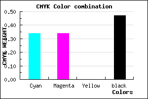 #5A5A88 color CMYK mixer