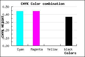 #5A5AA0 color CMYK mixer