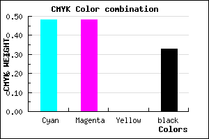 #5A5AAC color CMYK mixer