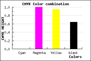 #5B0005 color CMYK mixer