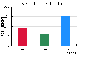 rgb background color #5B3D99 mixer