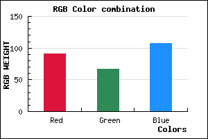 rgb background color #5B436B mixer