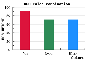 rgb background color #5B4747 mixer
