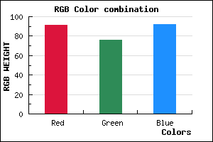 rgb background color #5B4C5C mixer