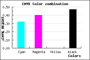 #5B5086 color CMYK mixer