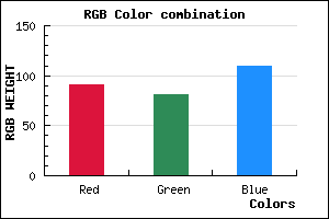 rgb background color #5B516D mixer