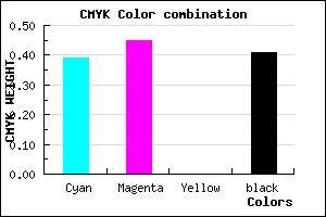 #5B5396 color CMYK mixer