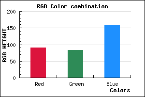 rgb background color #5B539D mixer
