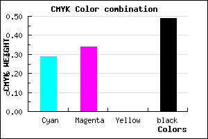 #5B5581 color CMYK mixer