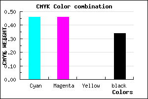 #5B5AA8 color CMYK mixer