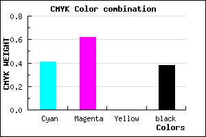 #5C3B9D color CMYK mixer