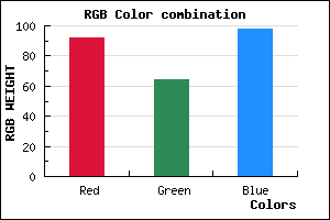 rgb background color #5C4062 mixer