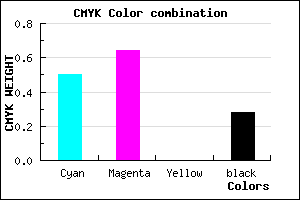 #5C41B7 color CMYK mixer