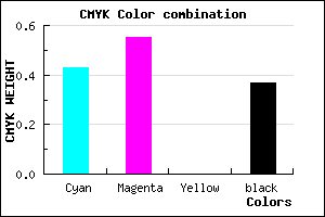 #5C48A0 color CMYK mixer