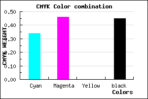 #5C4C8C color CMYK mixer