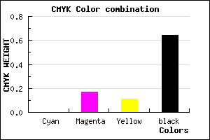 #5C4C52 color CMYK mixer