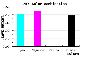 #5C559B color CMYK mixer