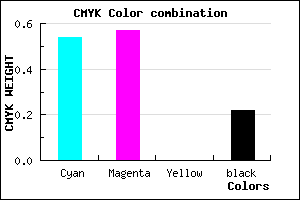 #5C56C8 color CMYK mixer