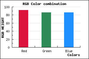 rgb background color #5C5656 mixer